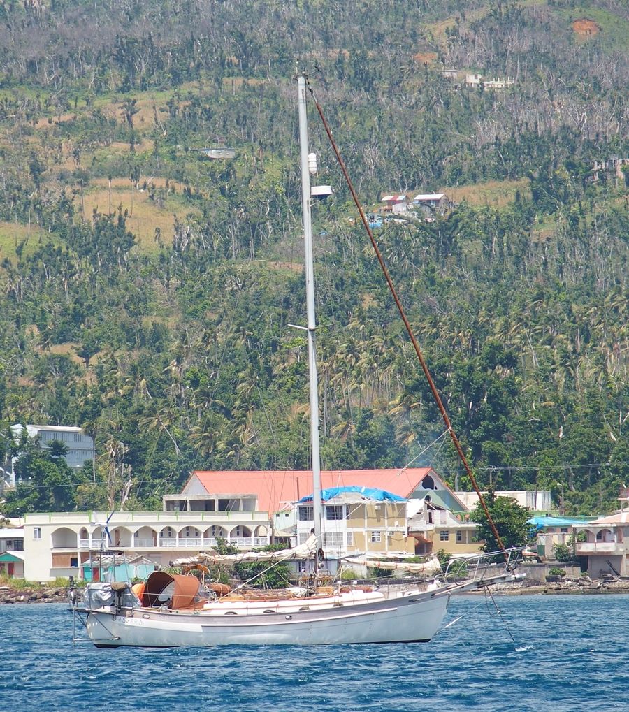 Hans Christian 38 sailing boat